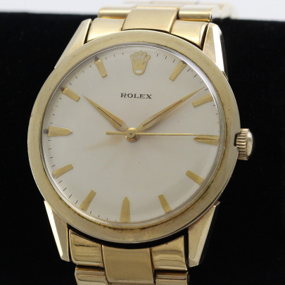 Rolex Vintage Presentation Watch Ref 7002 14K Gold Filled Cream Dial